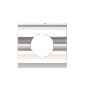 Supporto per tondino foro 10 mm in AISI 316 lucido