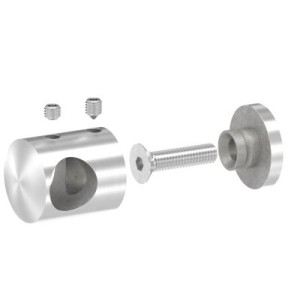 Supporto per tondino Ø16 mm AISI 304 satinato