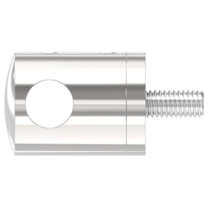 Supporto per tondino 10 mm AISI 316 lucido