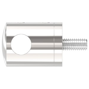 Supporto per tondino 10 mm AISI 316 lucido