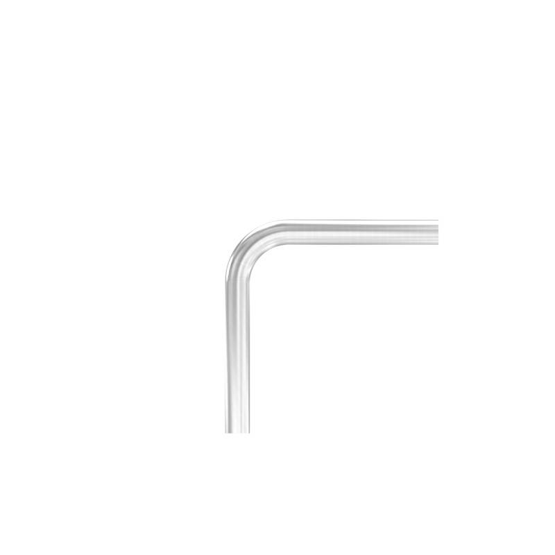 Curva corrimano 90° Ø33,7x2 mm AISI 304 satinato