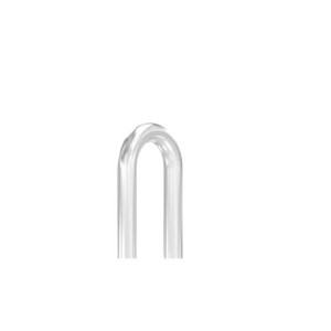 Curva corrimano 180° Ø42,4x2 mm AISI 304 satinata