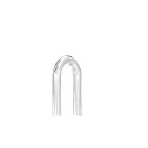 Curva corrimano 180° Ø42,4x2 mm AISI 304 satinata