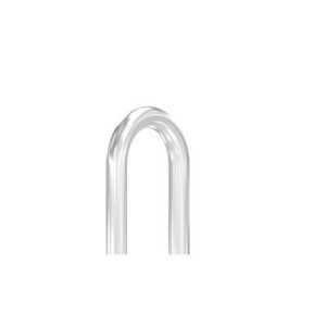 Curva corrimano 180° Ø48,3x2 mm inox AISI 304 sat.