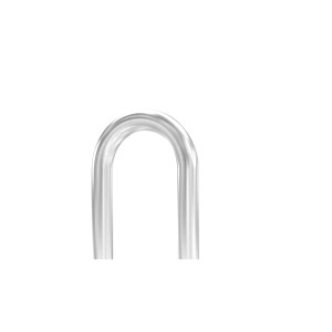 Curva corrimano 180° Ø48,3x2 mm inox AISI 304 sat.