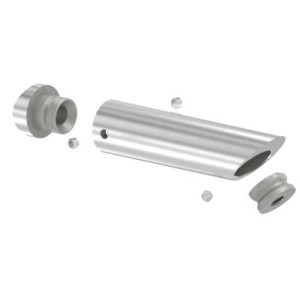 Distanziatore 45° per maniglione Ø42,4 mm AISI 304