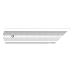 Distanziatore 45° per maniglione Ø42,4 mm AISI 304