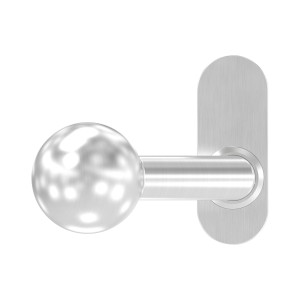 Pomolo girevole SX AISI 304 satinato | IN113-322