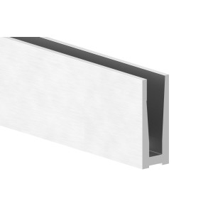 Profilo a pavimento U ID STRONG XL 3kN alluminio inox
