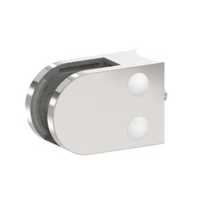 Supporto per vetro mod.08 AISI 316 per tubo Ø48,3mm