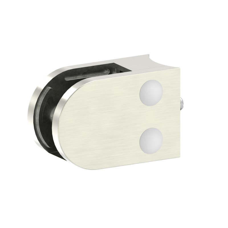 Supporto per vetro mod.08 Ø48,3 mm in acciaio inox