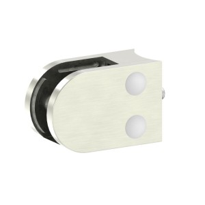 Supporto per vetro mod.08 Ø48,3 mm in acciaio inox