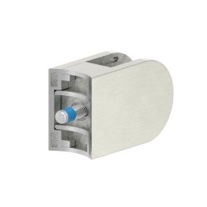 Supporto per vetro mod.08 Ø48,3 mm in acciaio inox