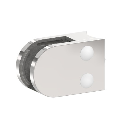 Supporto per vetro mod.08 Ø42,4 mm AISI 316 lucido