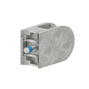 Supporto per vetro mod.08 per tubo Ø42,4 mm in zamac