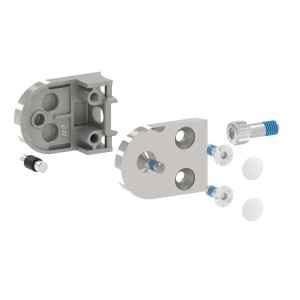Supporto per vetro mod.00 Ø42,4 mm AISI 316 lucido