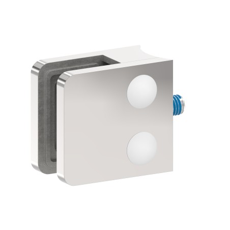 Supporto per vetro mod.01 Ø42,4 mm in AISI 316