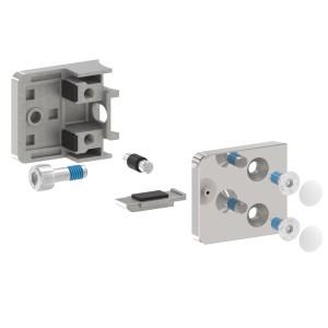 Supporto per vetro mod.03 Ø42,4 AISI 316 lucido