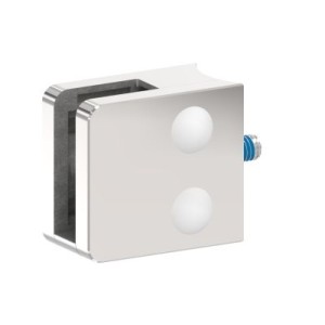 Supporto per vetro mod.03 Ø42,4 AISI 316 lucido