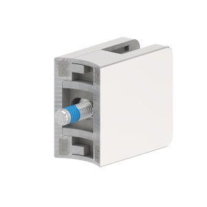 Supporto per vetro mod.03 Ø42,4 AISI 316 lucido