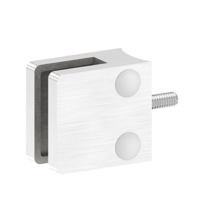 Supporto per vetro mod.10 tubo Ø42,4 mm AISI 304