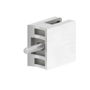 Supporto per vetro mod.10 tubo Ø42,4 mm AISI 304