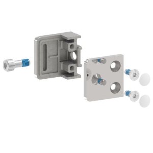 Supporto per vetro mod.01 AISI 316 lucido