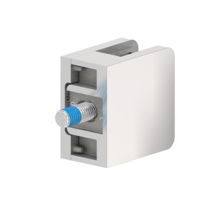 Supporto per vetro mod.01 AISI 316 lucido