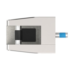 Supporto per vetro mod.09 AISI 316 lucido | M094L-000