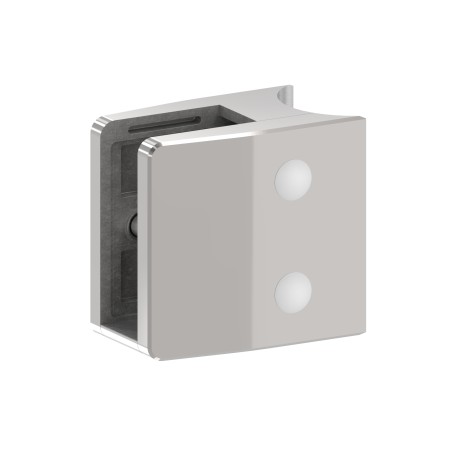 Supporto vetro mod.09 per tubo Ø48,3 mm AISI 316