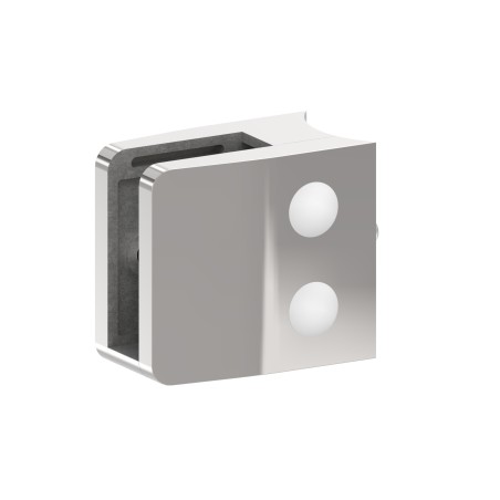 Supporto per vetro mod.06 per tubo Ø48,3mm AISI 316