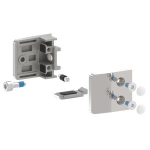 Supporto per vetro mod.06 per tubo Ø48,3mm AISI 316