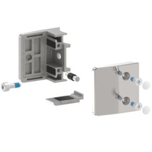 Supporto vetro mod.09 per tubo Ø60,3 mm AISI 316