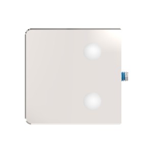 Supporto vetro mod.09 per tubo Ø60,3 mm AISI 316