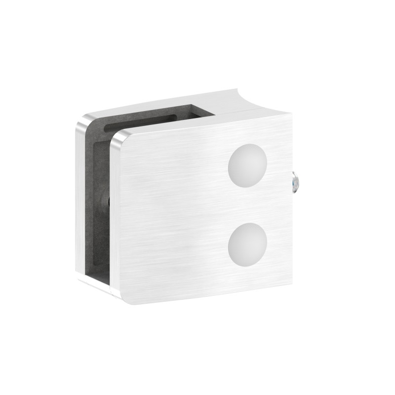 Supporto per vetro mod.06 AISI 316 per tubo Ø60,3mm