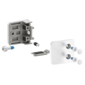 Supporto per vetro mod.06 AISI 316 per tubo Ø60,3mm