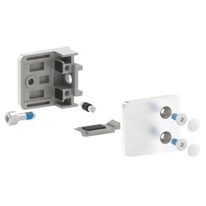 Supporto per vetro mod.06 AISI 316 per tubo Ø60,3mm