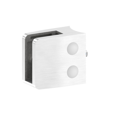 Supporto vetro mod.06 per tubo Ø60,3 mm in AISI 304