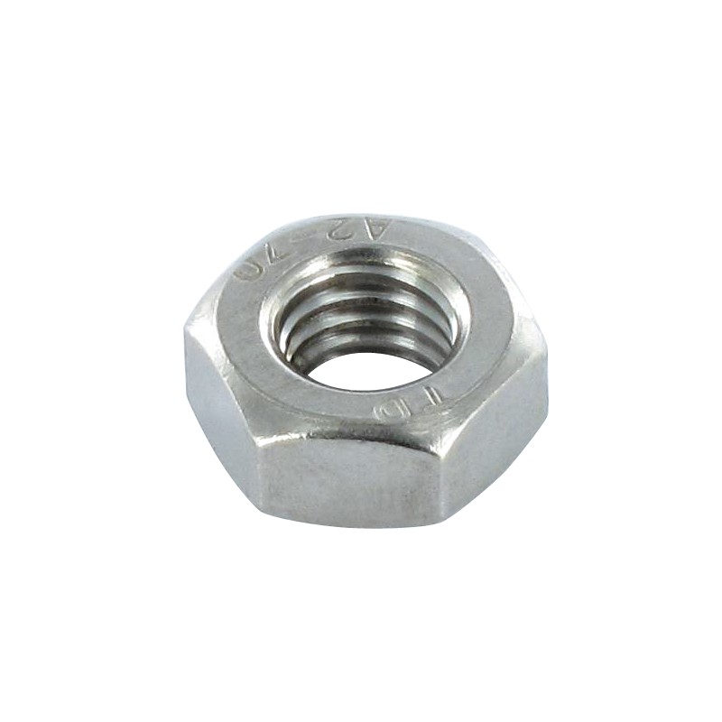 Dado esagonale M4 AISI 304 filetto destro DIN 934