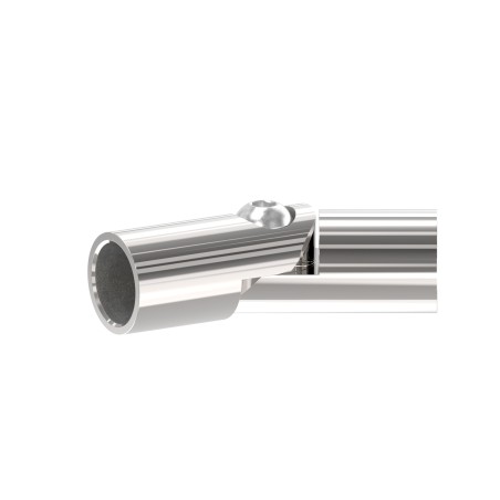 Raccordo snodabile per tondino 12 mm AISI 316 lucido