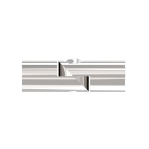 Raccordo snodabile per tondino 12 mm AISI 316 lucido