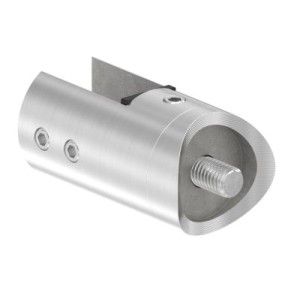Supporto pannelli/vetro SX AISI 304 per tubo Ø42,4mm