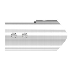 Supporto pannelli/vetro SX per tubo Ø33,7 mm AISI 304