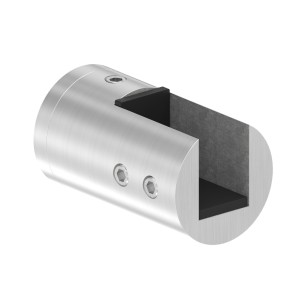 Supporto pannelli/vetro DX AISI 304 satinato