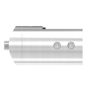 Supporto pannelli/vetro DX per tubo 48,3 mm AISI 304