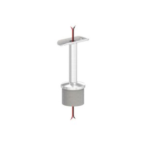 Sostegno corrimano LED AISI 316 per tubo Ø42,4 mm