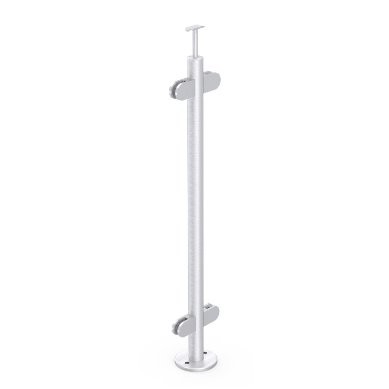 Montante SX 2KN tondo AISI 304 satinato 960 mm