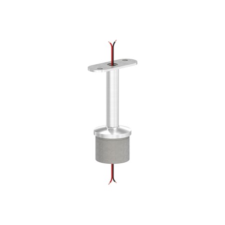 Sostegno per corrimano LED AISI 316 con perno fisso