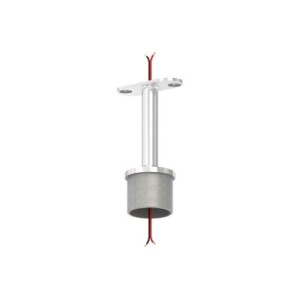 Sostegno per corrimano LED AISI 316 con perno fisso