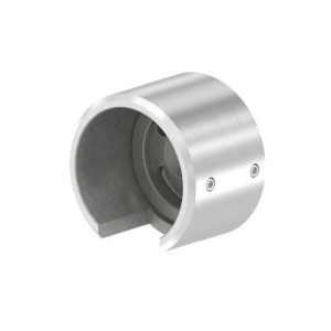 Raccordo tubo scannalato Ø48,3 mm a muro AISI 316
